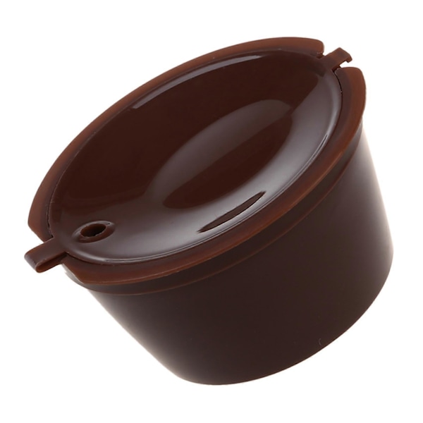 10-pack Återanvändbara Kaffe Kapslar Sked Borst Set för Dolce Gusto Bryggare Kaffe-färg