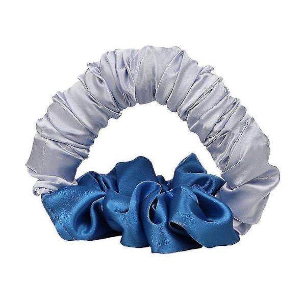 Varmløs Krøll Scrunchie Sove Hårstrikk Sateng Elastisk Hårknute Tilbehør Hårkrøller