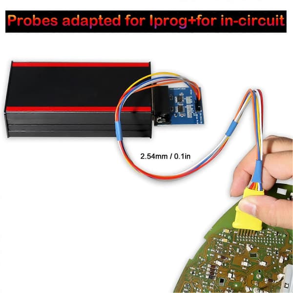 5 stk. probeadapter-sæt, der fungerer uden loddepinde, fungerer ECU til Xprog/til iProg
