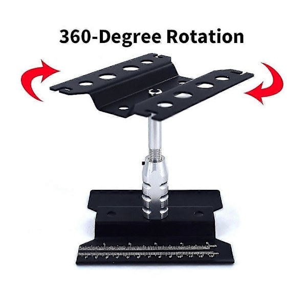 Rc-auton Työteline Korjaustyöasema 360 Asteen Kierto Nosto Ruuvialustalla 1/8 1/10 1/12 Rc