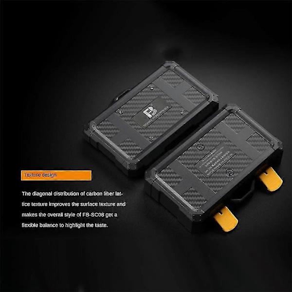 Fb Slr Kamera Batteri Beskyttelsesboks Sd Tf Minne Kort Oppbevaringsboks Holder For -lp-e6 -fz100