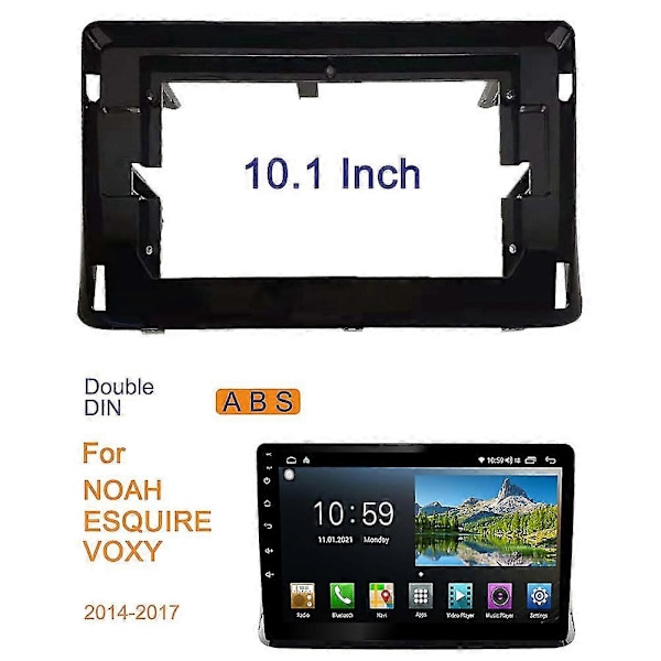 10,1 tommer bilkontrolpanel Audio Ramme Radio Stereo Panel til Noah Voxy