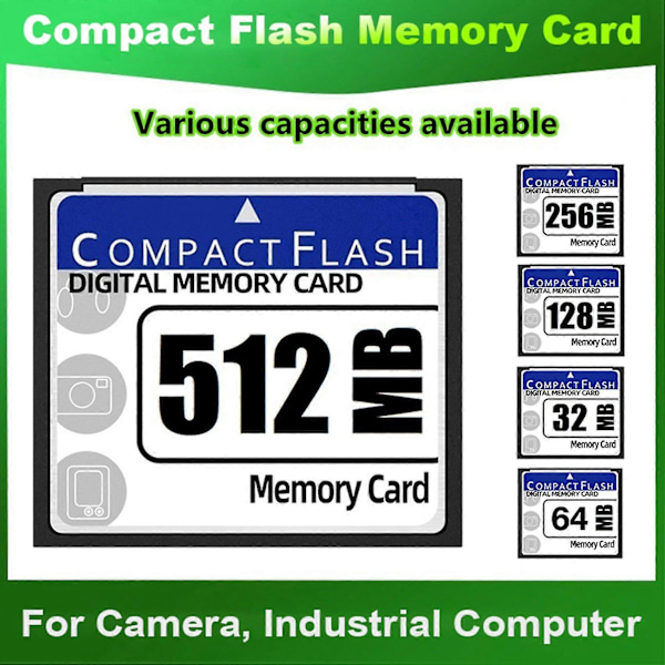 32mb Compact Flash hukommelseskort til kamera, reklamemaskine, industriel computerkort