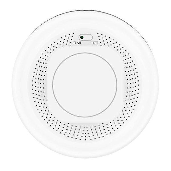 Tuya Smart Zigbee Rökdetektor Sensor Säkerhetslarmsystem Smart Living Batteridriven