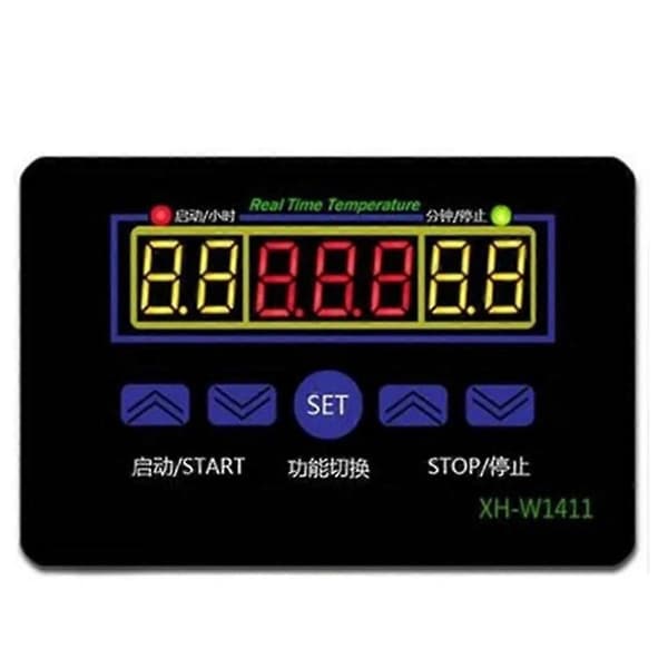 W1411 12v 10a Led Digital Temperatur Tat S Sensor Til S A