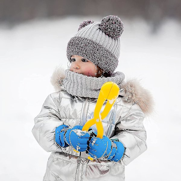 Skidhandskar för barn, snowboardhandskar, vattentäta och vindtäta vintervantar för 3-13 år, flickor och pojkar, skidåkning, snowboardåkning, ridning, löpning