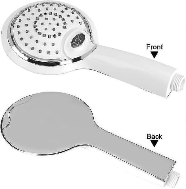 LED Dusjhode, LED Dusjhode Hånddusj, 3 Farger Temperaturkontroll Dusjhode, LED Temperatur Dusjhode, Temperaturkontroll Dusjspray