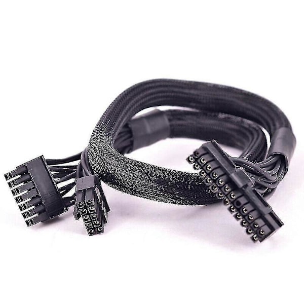 14+10-nastainen - 24-nastainen ATX-virtalähdekaapeli 20+4-nastainen PC PSU -emolevykaapeli Corsair Ax1500i Ax1 -malleille