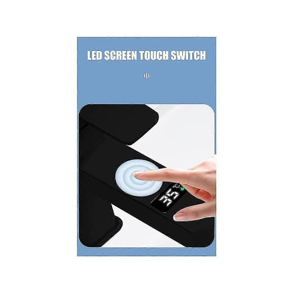 Kit Diskbänksblandare Touch LED Digital Display Temperatur Kit Blandarfästen Bla