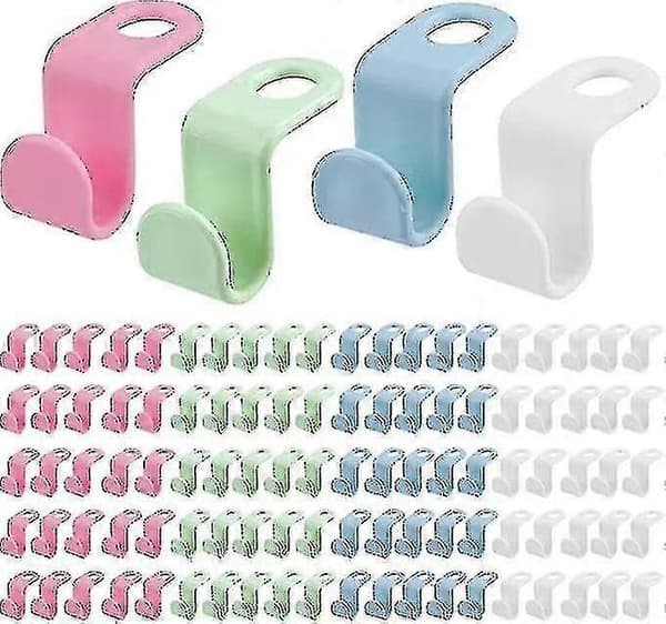 120 kpl Magic Hangers tilaa säästäviä vaateripustimia