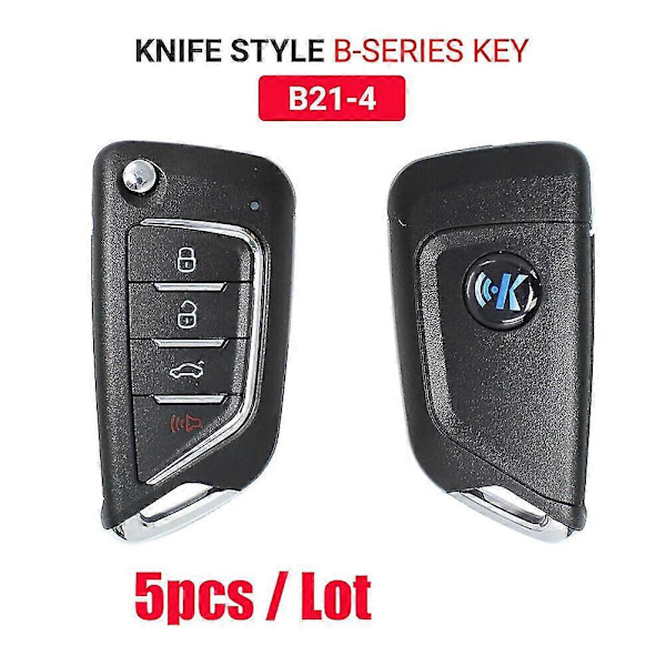 5 stk./lot B21-4 Kd900 Kd900+ Urg200 Mini -x2 4-knaps fjernbetjening bilnøgle