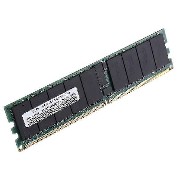 DDR2 8GB 667MHz RECC RAM-minne + kjølevest PC2 5300P 2Rx4 Reg ECC Serverminne RAM for Stati