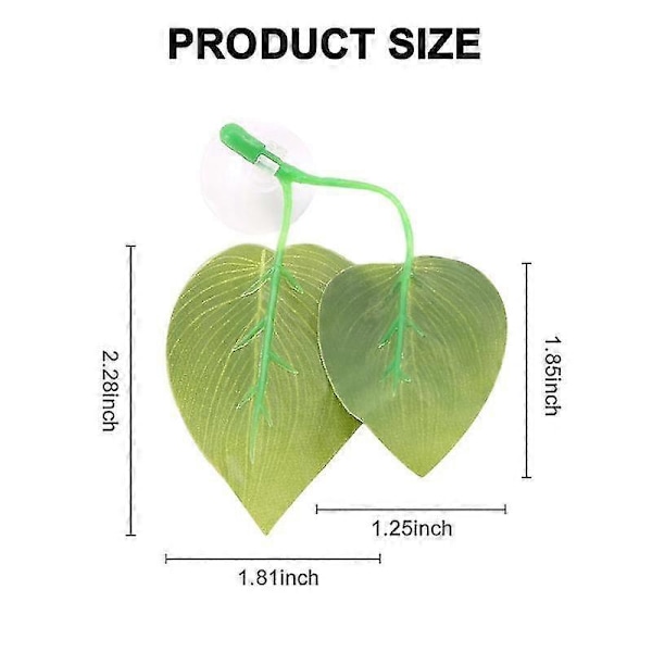6 Stycken Betta Hängmatta Leksaker, Akvarium Plastfabrik För Betta Habitat Tillbehör