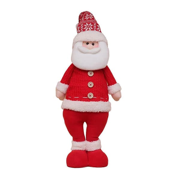 Juldockor Infällbar Snögubbe Älg Jultomte Leksak för Hem Semester Dekor 1