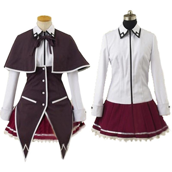 Anime High School Dxd Cosplay Koneko Toujou Kostymer Shirone Rias Gremory Uniformer Kvinnor Halloween Kjol För Kvinnor Female XXL