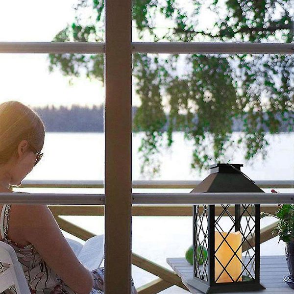 Sovrum Heminredning Utomhus Trädgård För Julfest Ljuslykta LED Hängande