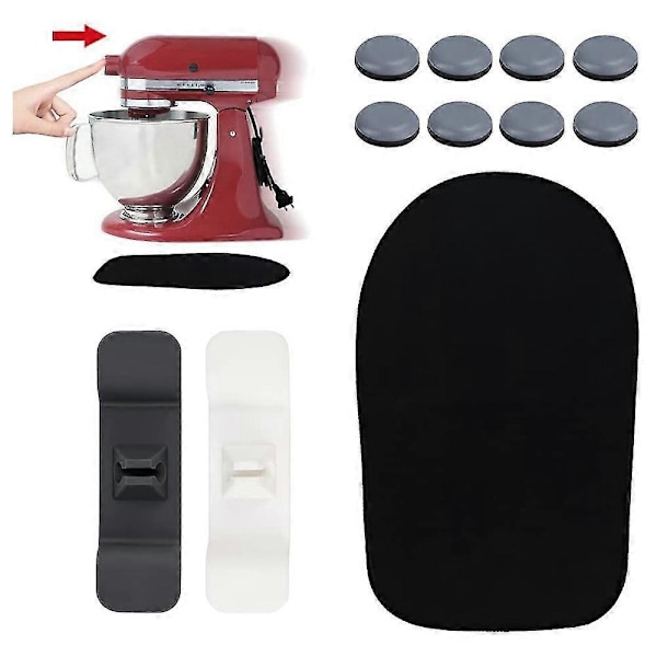 Mixer Mover och Sladdhållare för Köksmaskiner med 4,5-5 Qt Tilt-D Mixer