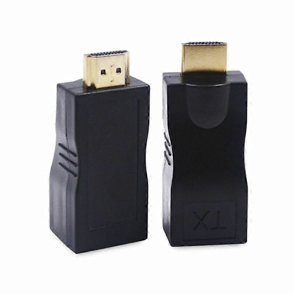 DOONJIEY 4K 3D HDMI-kompatibel Extender til RJ45 over Cat-5e/6 Netværk LAN Ethernet Adapter