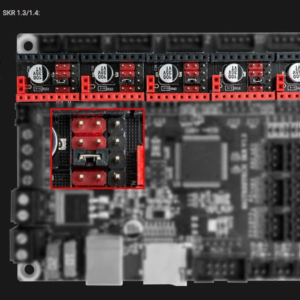 5 stk. Mks Tmc2226 V1.0 Stepper Motor Driver Stepstick Mute Tmc2209 Tmc2208 Uart 3d-skriverdeler for