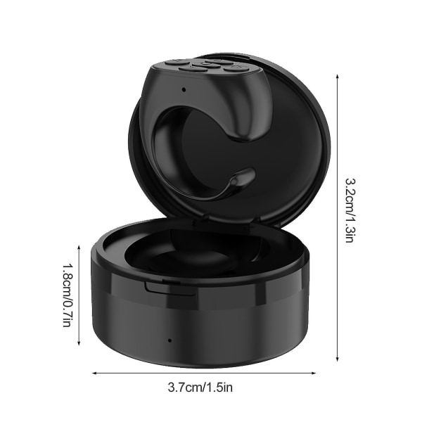 Tiktok Bluetooth -kaukosäädin langaton sivun kääntöohjain Black