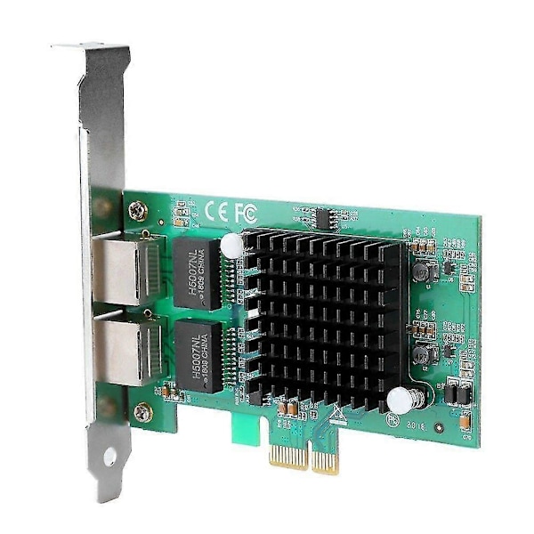 Til Intel 82575 Pci-e X1 2-port Gigabit Ethernet Server Adapter Netværkskort Til Pc