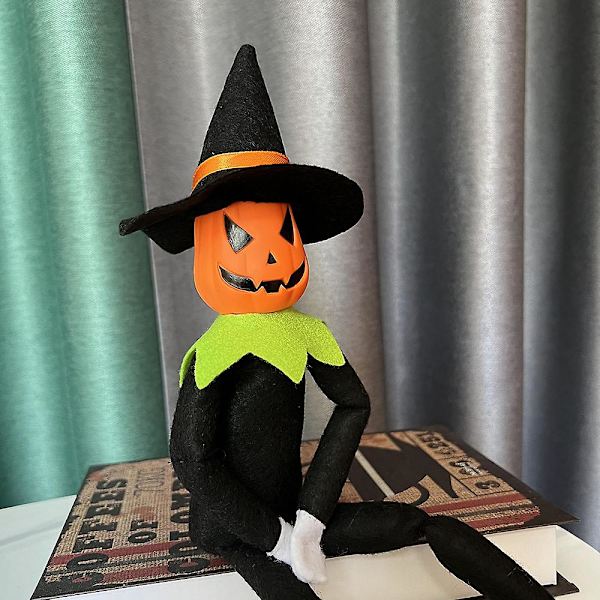 Halloween-juhlatarvikkeet Kurpitsa Tonttu Nukke Kodin Koristelu Lasten Lahja Pehmolelu Koriste style 1