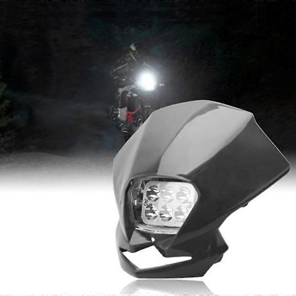 Universaali LED moottoripyörän ajovalot Motocross päävalaisin Enduro Klx Kdx Rmz Drz Xr Cr -osaan