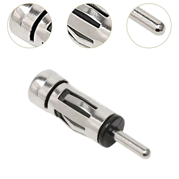 Generisk bilradioantenneadapter Universal ISO-stik til DIN-stik