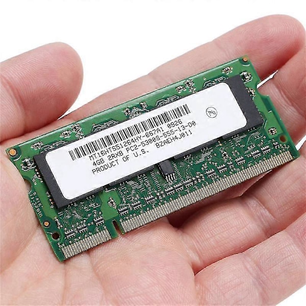 Ddr2 4gb Laptop Ram Hukommelse+køle Vest 667mhz Pc2 5300 Sodimm 2rx8 200 Pins Til Amd Laptop Hukommelse