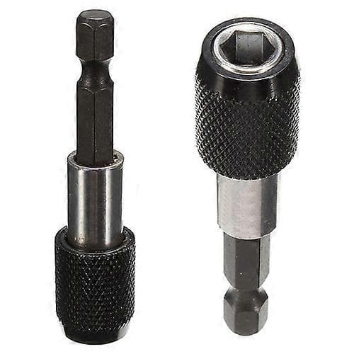 1 stk. 1/4 tomme Quick Release Magnetisk Hex Shank Skruetrækker Bit Boreholder