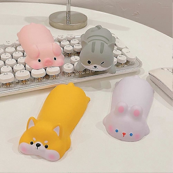 Sött handledsstöd för mus dator laptop armstöd för skrivbord ergonomiskt långsamt stigande Squishy T