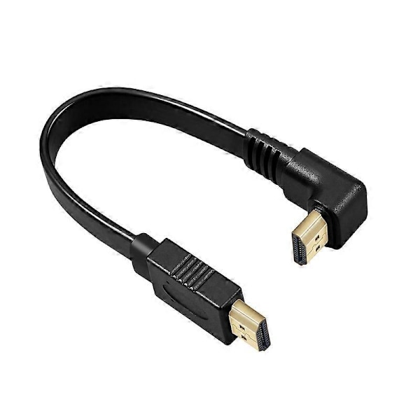 DOONJIEY 30cm 270/90 Grader Höghastighets HDMI-kompatibel till HDMI-kompatibel Kabel 4K 3D 1080P för TV