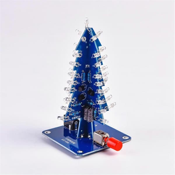 Elektronisk vitenskapsmonteringssett for juletre DIY A