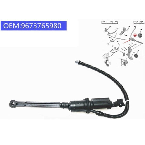 Kytkinpääsylinteri 9673765980 6284605057 874458 218282 malleihin 308/308s/308cc/308sw/rcz