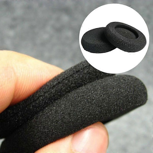 2 Par 5cm Myke Hodetelefon Svampdeksel Øreputer Erstatning for Sennheiser PX100/PX100II/PX200/PX80/PC131/KOSS PP