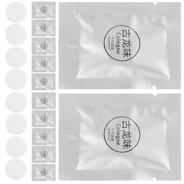 24 stk. Aromaterapi Refill Pads Bil Aroma Pads Erstatning Duft Pads for Biluttak