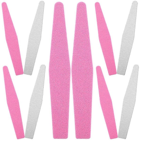 20 st Manikyr Nagelfilar Dubbelsidiga Nagelfilar Portabla Nagelfilar Sandpappers Nagelfilar