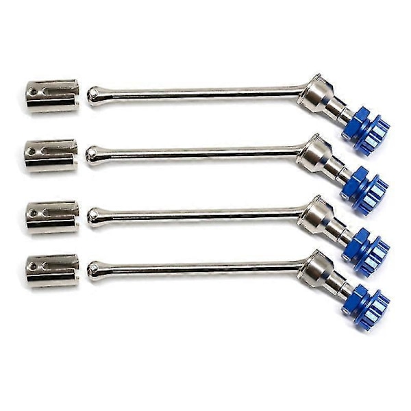 4st 8996x Stål Förlängd Drivaxel Cvd Med Splines Hjul Hex För 1/10 Traxxas Maxx Widemaxx Rc