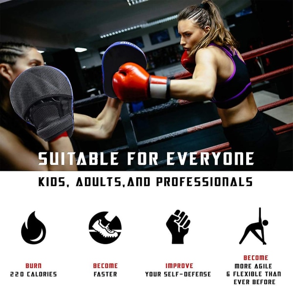Boxning Mma Slaghandskar Fokus Pads Yellow