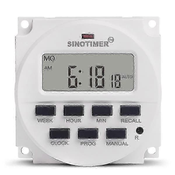 15,98 tum LCD Digital Timer 12V DC Programmerbar Timer TM618N-4