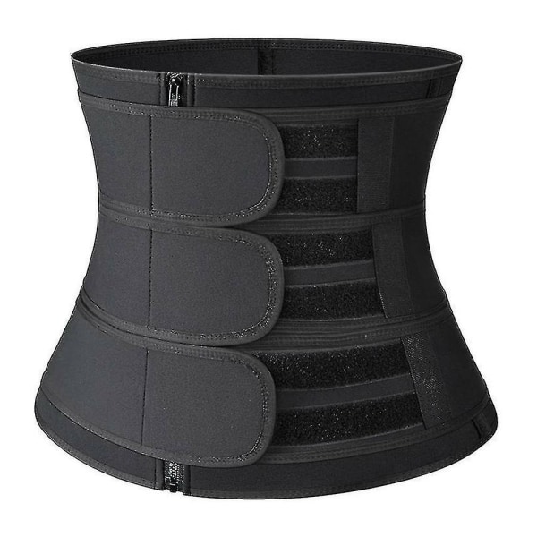 Tflycq Slankende Kroppsformende Midjetrener Magekontroll Girdle Korsettbelter Black 2XL