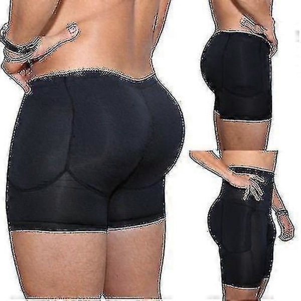 Butt- och höftförstärkande vadderade underkläder för män Xmsa-gåva B 2XL