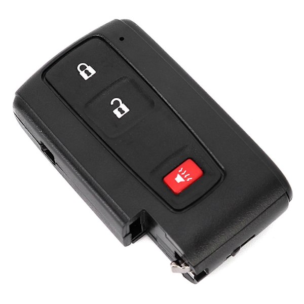 Bil 3 Knap Fjernbetjening Nøgle Fob Etui Dæksel Udskiftning Passer til Prius 2004-2009