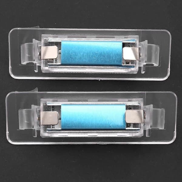 For W210 W202 E300 E55 C230 LED Skiltlys Nummerlys Ingen Feil 12v 6500k Hvit Skiltlys
