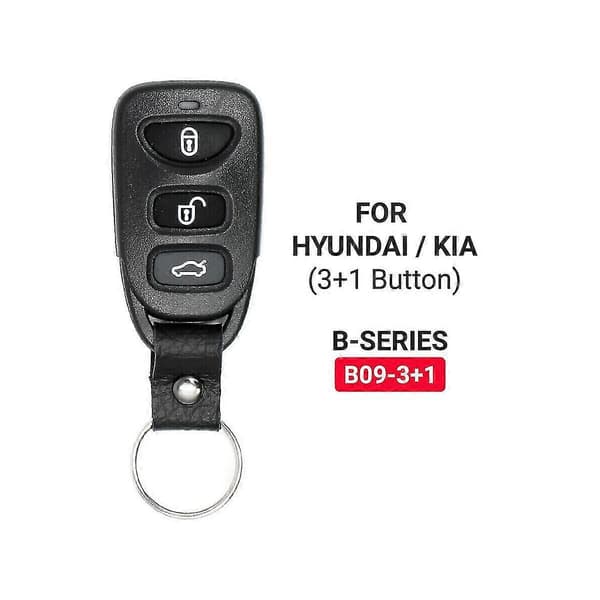 Keydiy B09-3+1 Fjernkontroll Bilnøkkel Universal 4 Knapper For Kd900/-x2 Mini/ Urg200 Programmerer