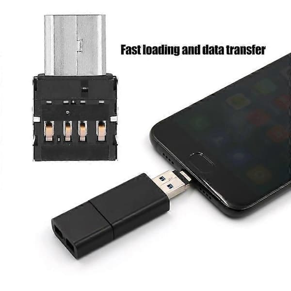 Bærbar Mini Micro USB Konverter OTG Adapter til Kortlæser Tablet Telefoner