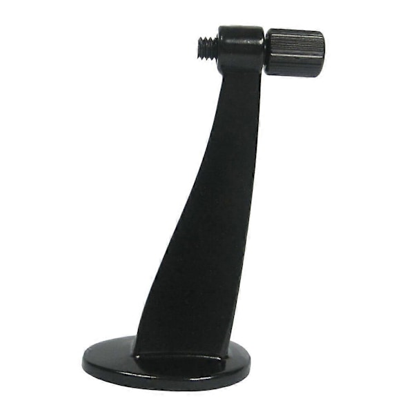 Metall Kikkert Adapter Stativkobling Brakett 1/4 Tommers Skruestørrelse for Kikkert Teleskop (Svart)