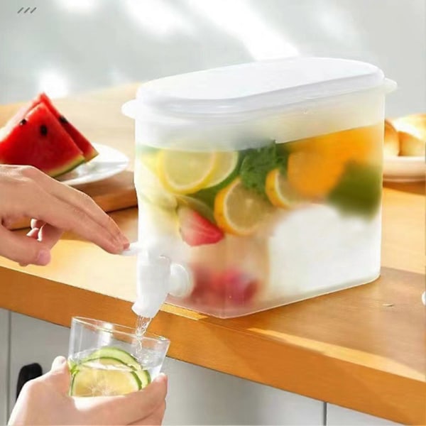 350L Drikkedispenser Kaldt Vann Bøtte med Kran Fest Drikkedispenser for Lemonade Iste Kaffe Vannkanne Dispenser