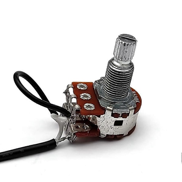 3-bands EQ förförstärkarkrets Gitarr Dubbel Potentiometer för Aktiv Basgitarr Pickup 5 Kontrollknappar Gu