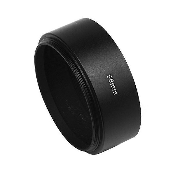 58mm Telefototillbehör Skruv-i Tele Metallobjektiv Kompatibel DSLR Canon Nikon Sony Olympus